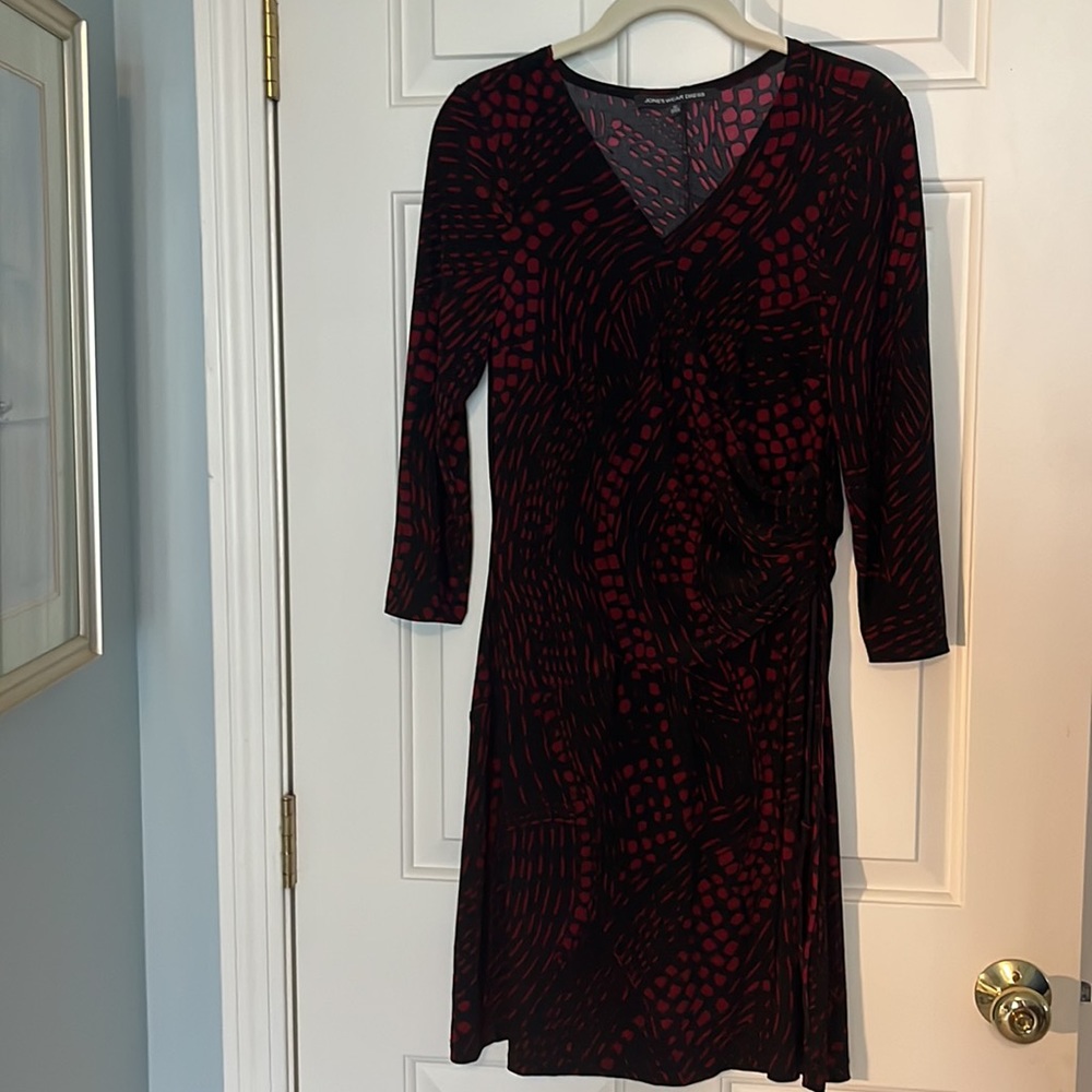 Jones Wear Faux Wrap Dress Dress 12